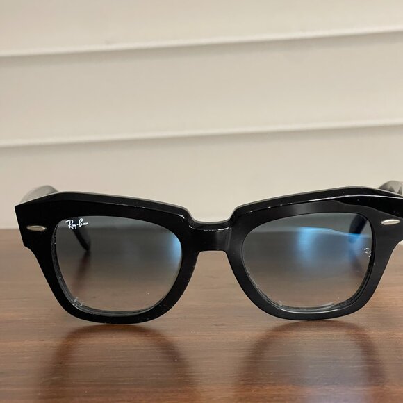 Ray-Ban State Street Sunglasses, Black - RB2186 main image 7